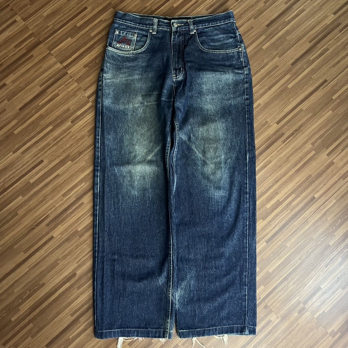 Avirex “AVIREX” DISTRESS JEANS Size US 32 / EU 48 - 1 Thumbnail