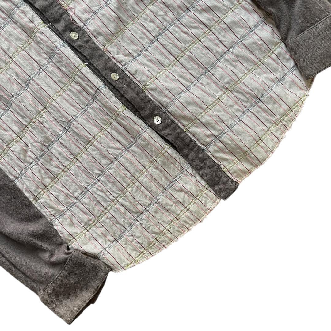 Beams Plus × Japanese Brand Beams unfinished two blend button up long sleeve Size US L / EU 52-54 / 3 - 3 Thumbnail