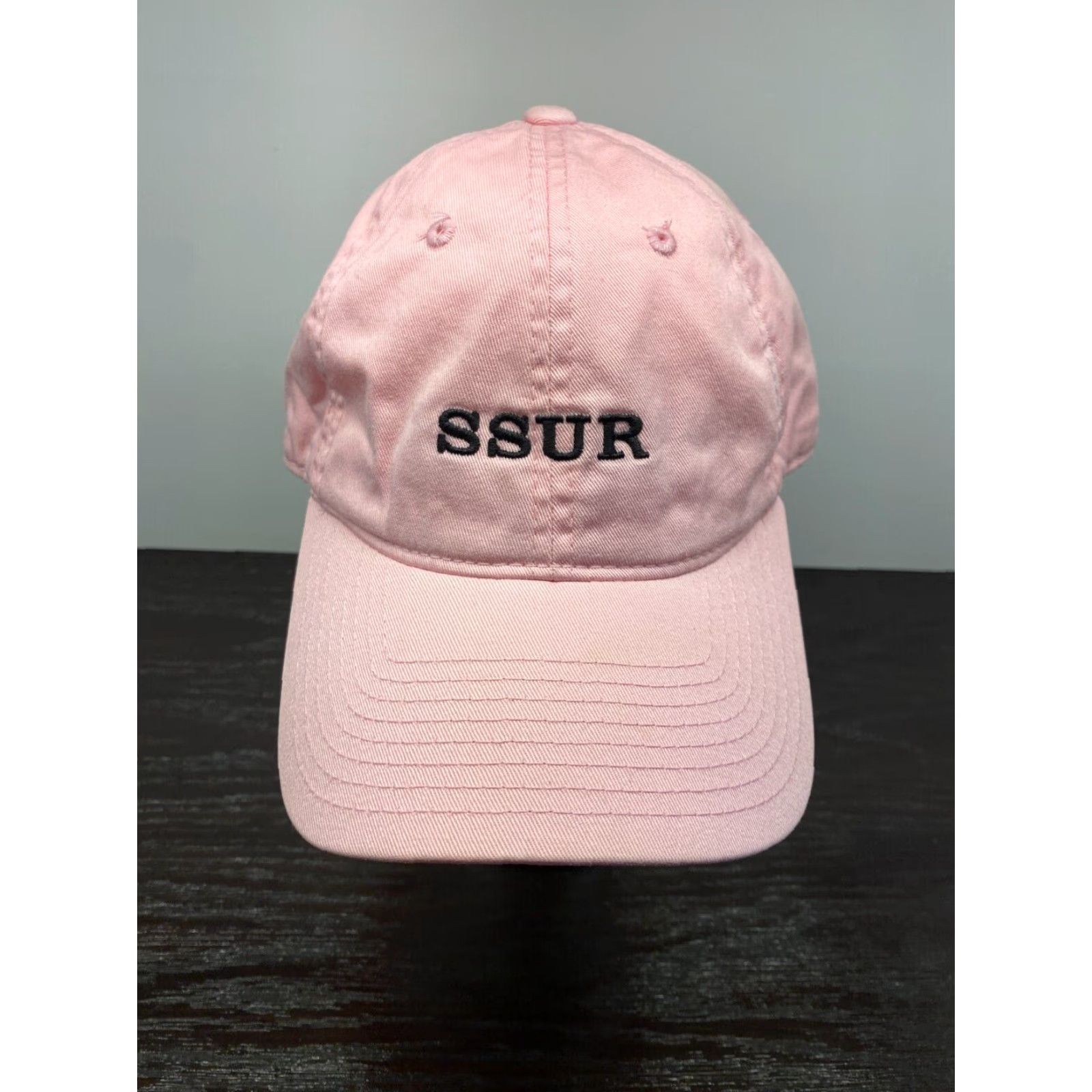 Vintage SSUR Baseball Cap Mens One Size Pink Adjustable Strapback Size ONE SIZE - 2 Thumbnail
