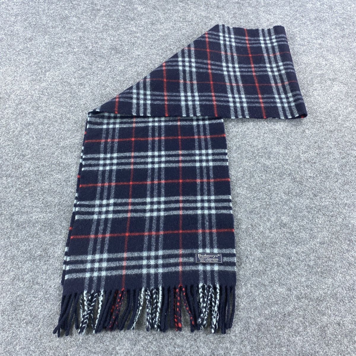 Burberry × Vintage Burberry Scarf # D564 # Muffler # Neckwear Size ONE SIZE - 6 Thumbnail
