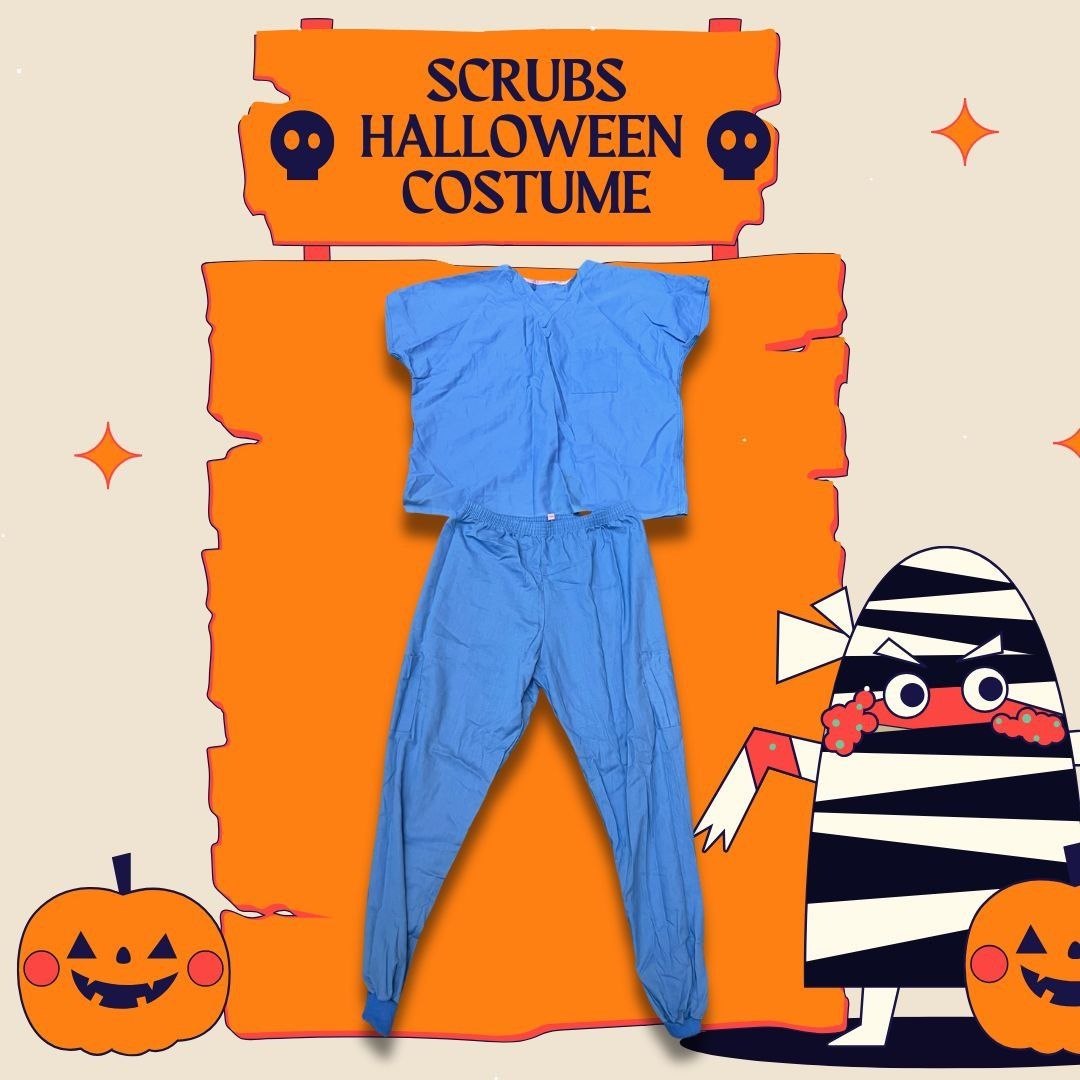 Other Blue Standard Textile TwillTouch Scrubs Halloween Costume Se Size US XL / EU 56 / 4 - 1 Thumbnail