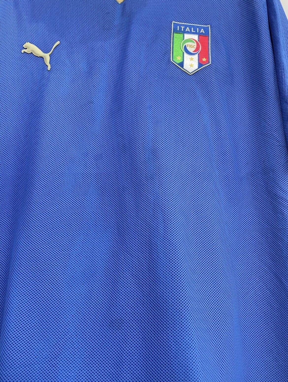 Puma Italy 2008/2009 Home Football Shirt Soccer Jersey Puma Size US XL / EU 56 / 4 - 7 Thumbnail