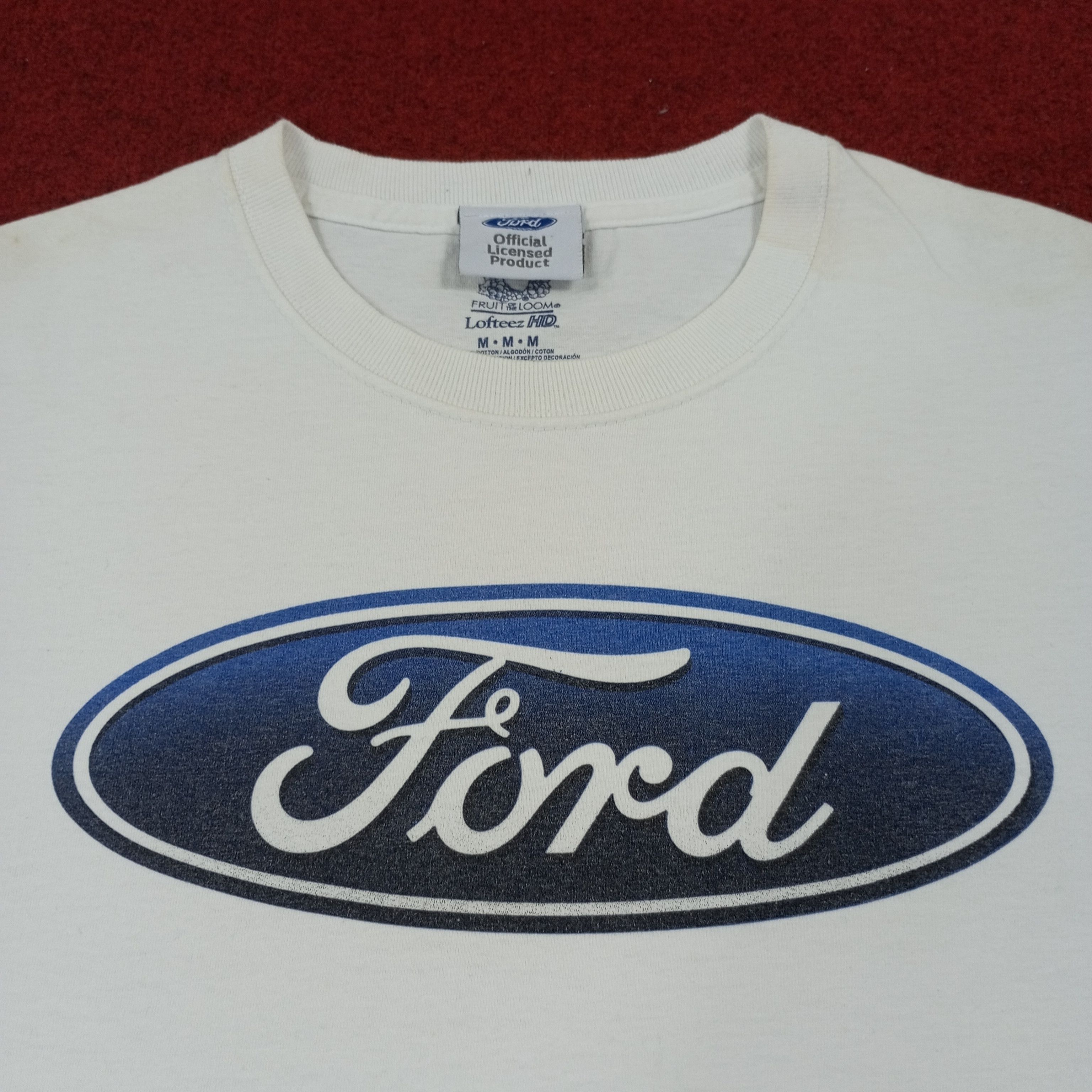 Ford Ford Logo Center Design Motorsports Style Tshirt Size US M / EU 48-50 / 2 - 2 Thumbnail
