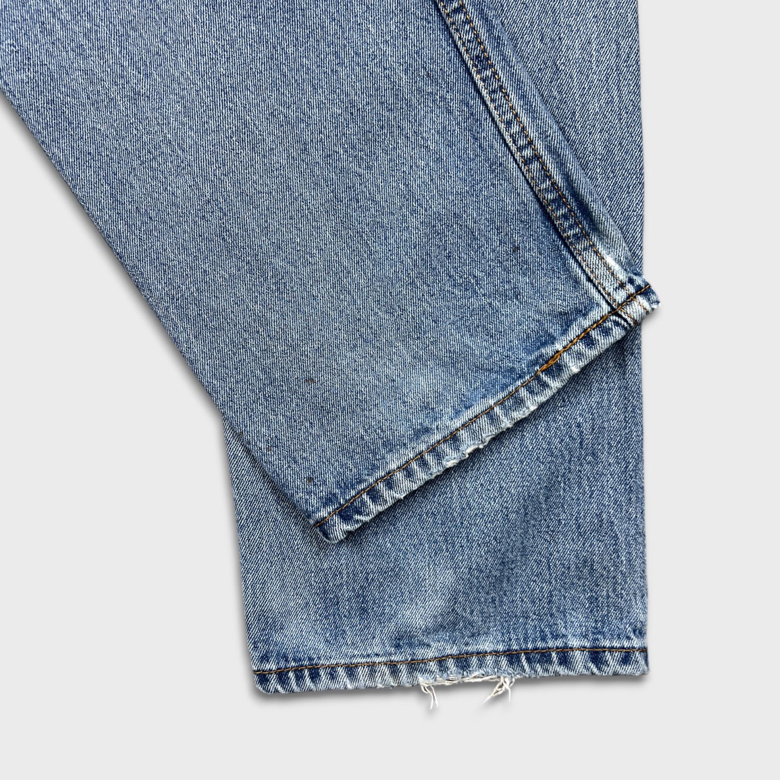 Levi's × Vintage Levi's 505 Jeans 34x32 Regular Fit Straight Leg Denim Pants Size US 34 / EU 50 - 10 Thumbnail
