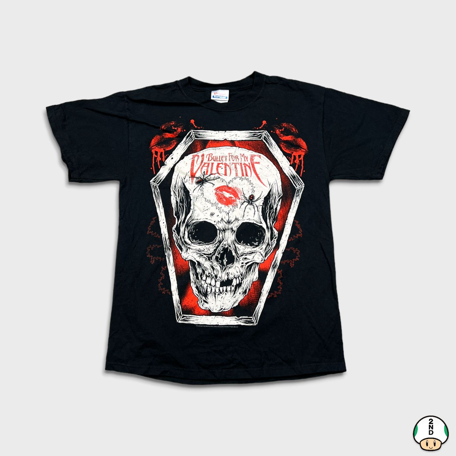 Band Tees × Vintage Vintage 2010 My Bloody Valentine T Shirt Rock Band Skull Tee Size US M / EU 48-50 / 2 - 1 Thumbnail
