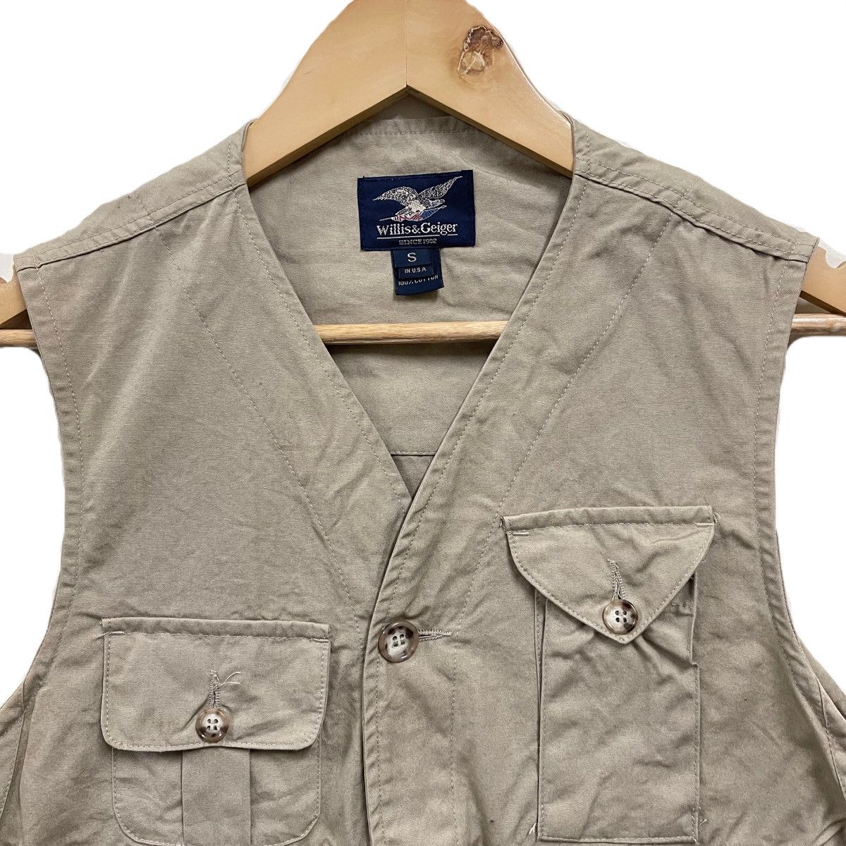 Vintage Vintage WILLIS & GIEGER vest multi pocket Size US S / EU 44-46 / 1 - 3 Thumbnail