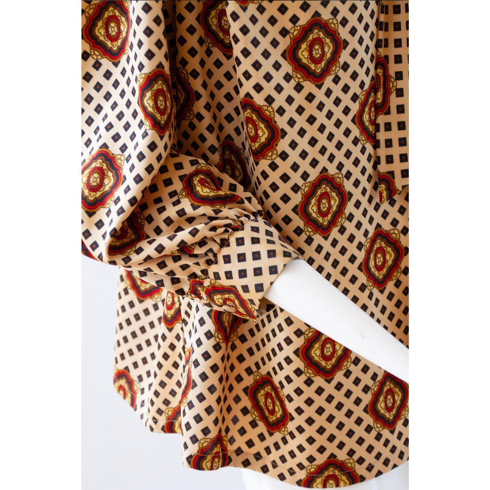 Other Koret Career Paisley Patterned Print Blouse - Size 20W/40 Size 3XL / US 20-22 - 3 Thumbnail