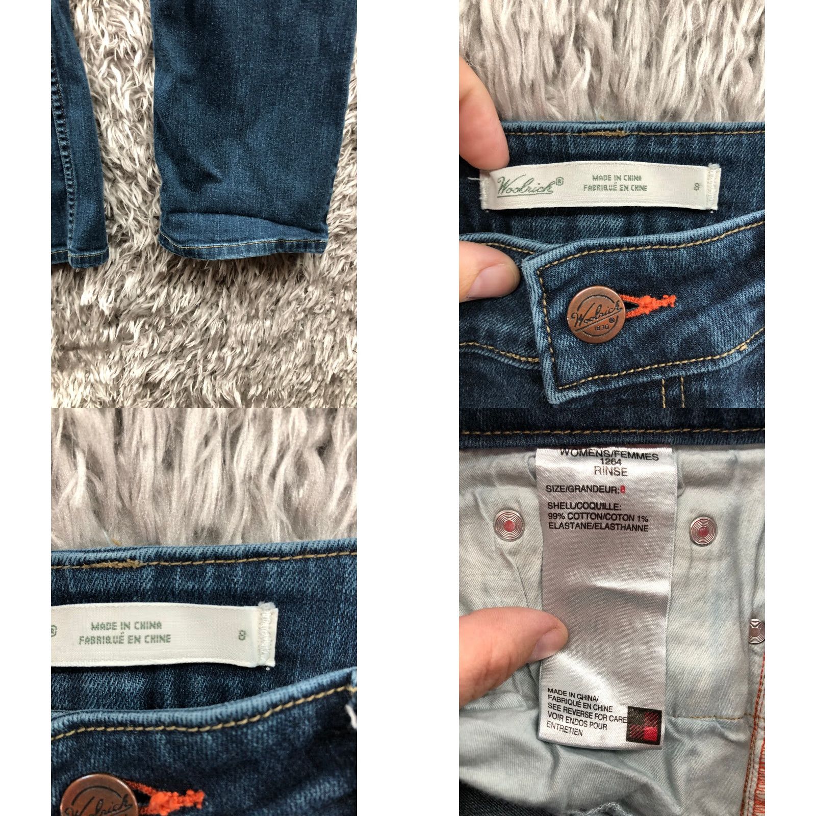 Vintage Woolrich Jeans Straight Denim Blue 30x30 Mid Rise 8 Womens Regular 8 Size Jeans Blue Woolrich Womens Size 30" / US 8 / IT 44 - 8 Thumbnail