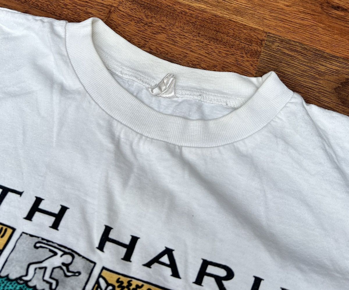 Keith Haring × Vintage Vintage 90’s Keith Haring T-shirt Single Stitch Size US L / EU 52-54 / 3 - 5 Thumbnail