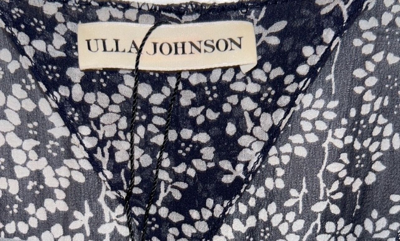 Ulla Johnson Ulla Johnson Samira Floral Printed Smocked Waist Mini Dress Size S / US 4 / IT 40 - 8 Thumbnail