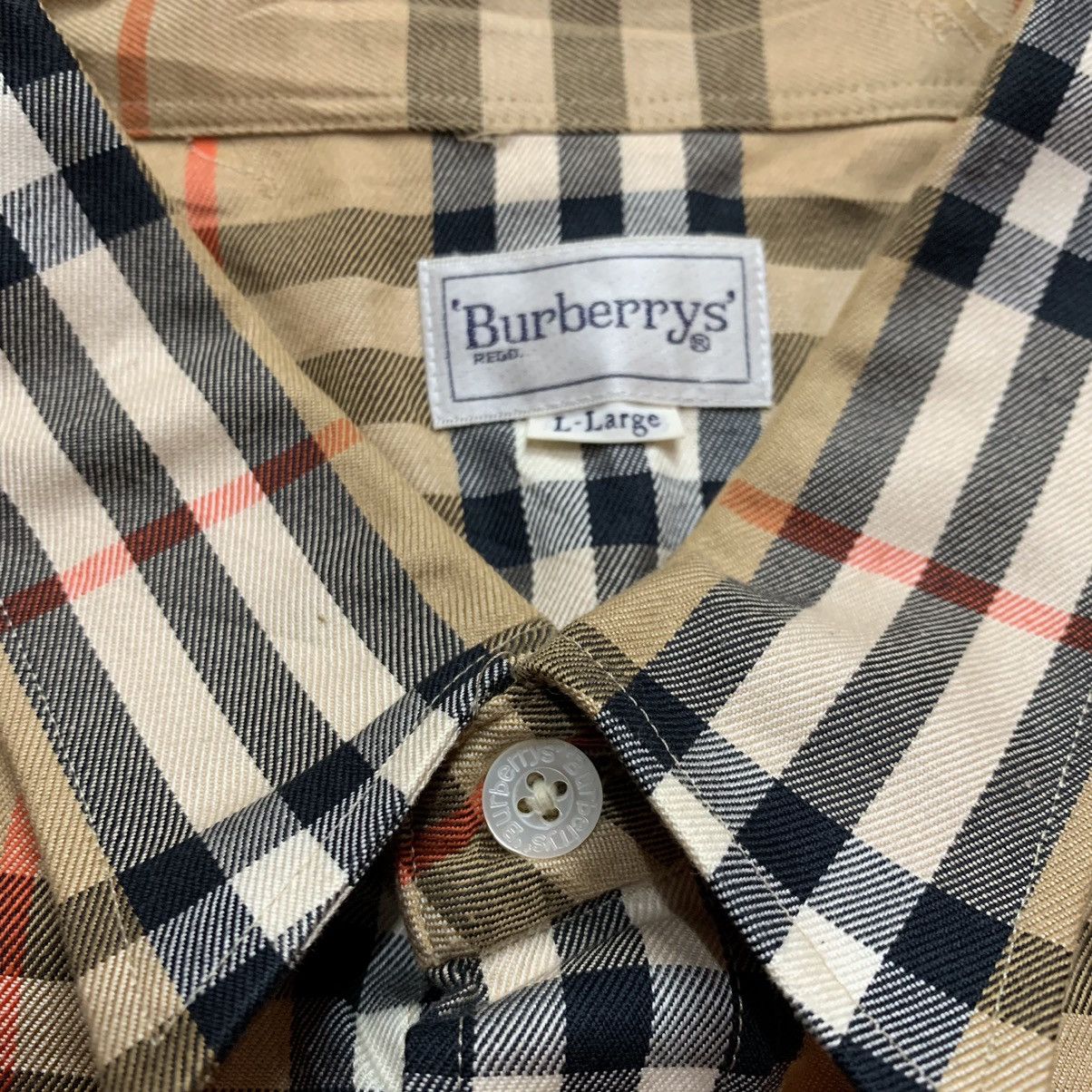 Burberry Vintage burberrys monogram shadow horse nova check shirt Size US L / EU 52-54 / 3 - 8 Thumbnail