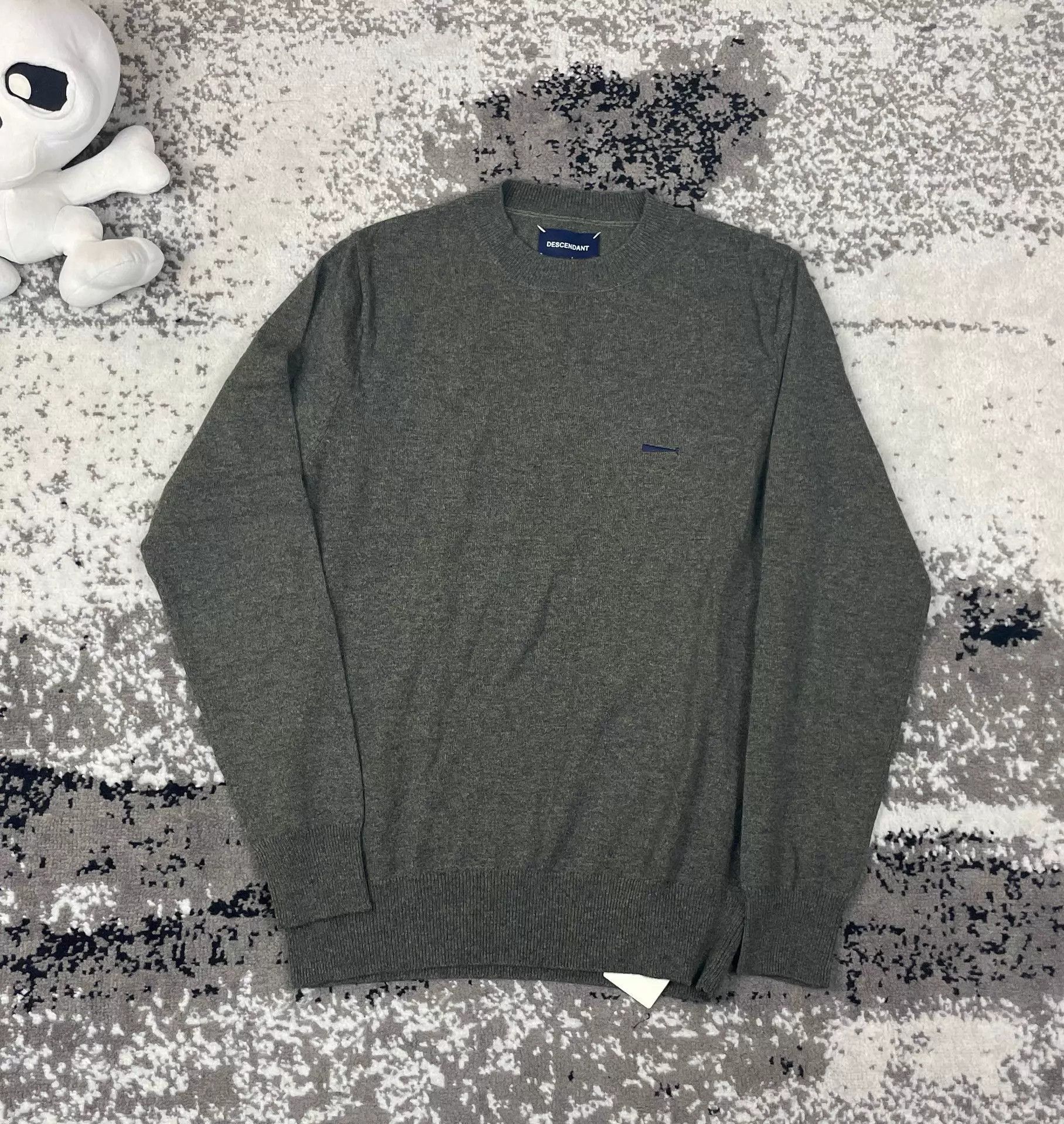 Descendant Gray Crewneck Sweater - Size S Size US S / EU 44-46 / 1 - 1 Thumbnail