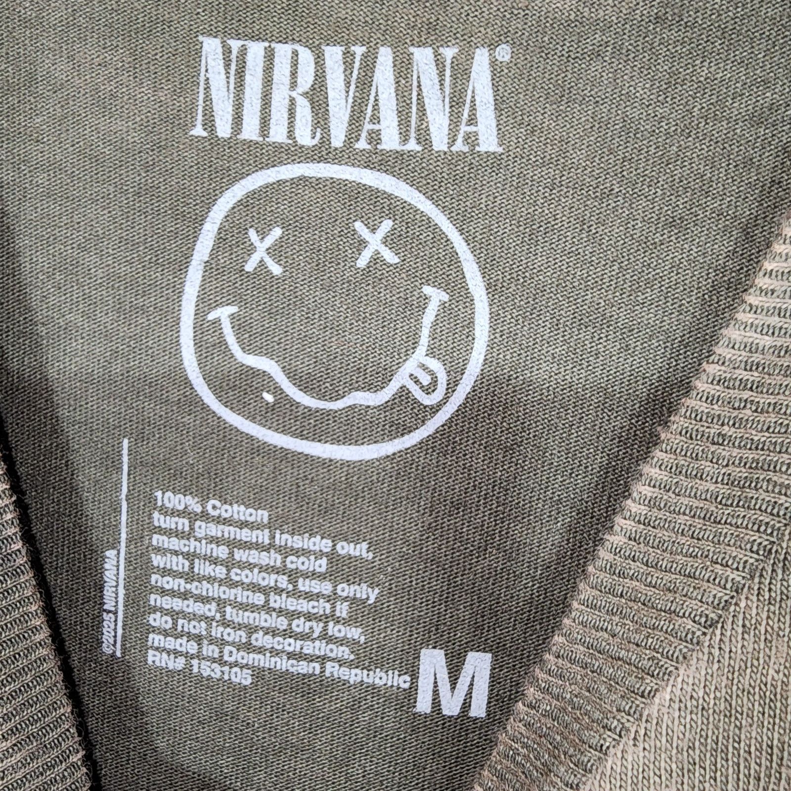 Nirvana Nirvana men's medium brown shirt Size US M / EU 48-50 / 2 - 3 Thumbnail