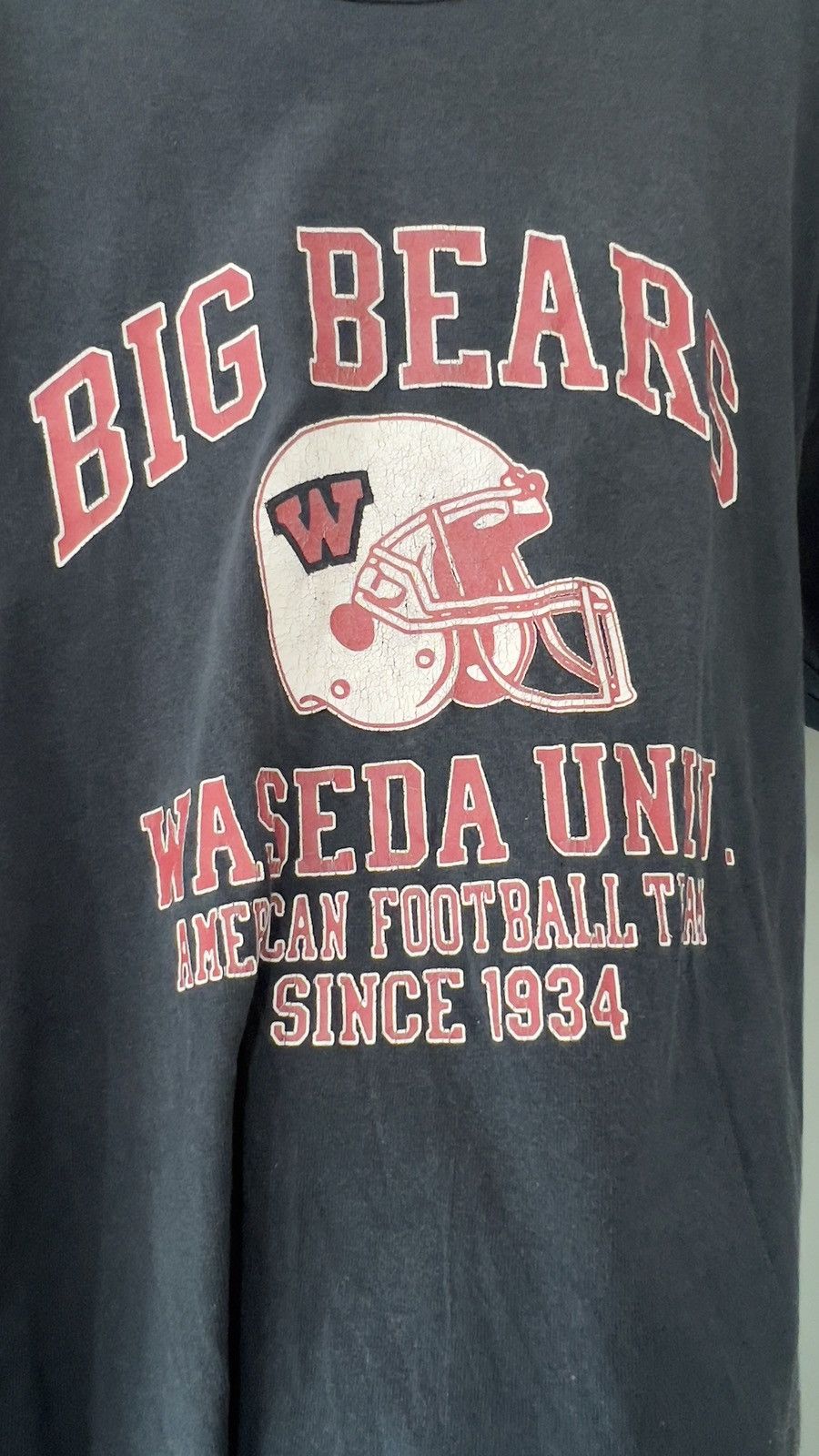 Anvil × Vintage BIG BEARS Waseda Univ American Football Tea Size US L / EU 52-54 / 3 - 4 Thumbnail