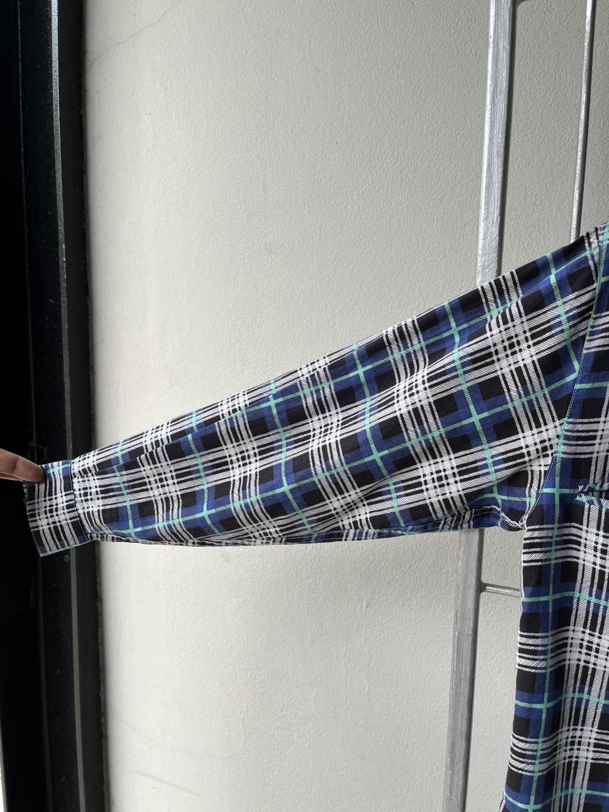 Dior Christian Dior Blue plaid shirt. Size S / US 4 / IT 40 - 4 Thumbnail