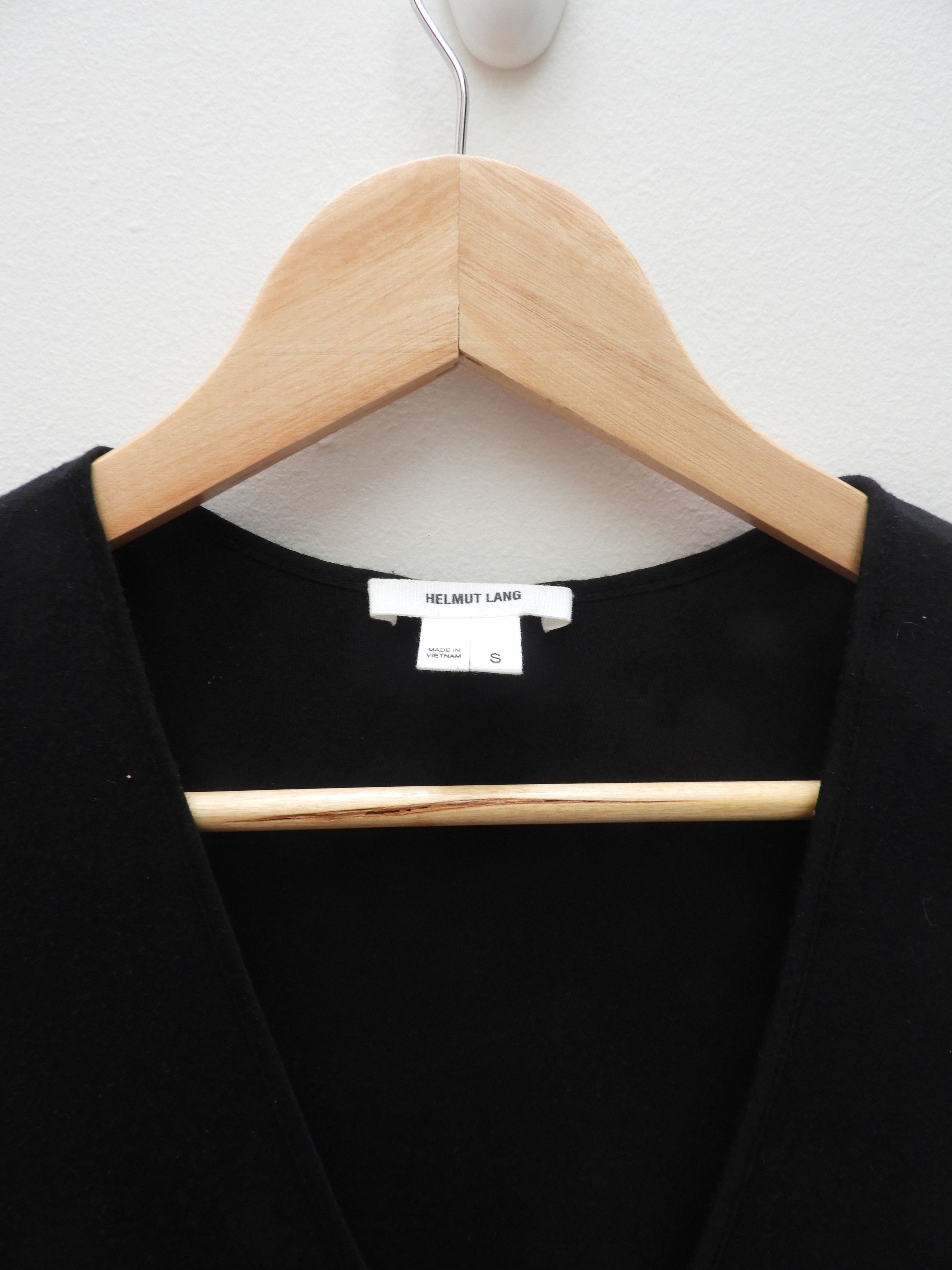 Helmut Lang HELMUT LANG Black Knee-Length Dress Size S / US 4 / IT 40 - 2 Thumbnail