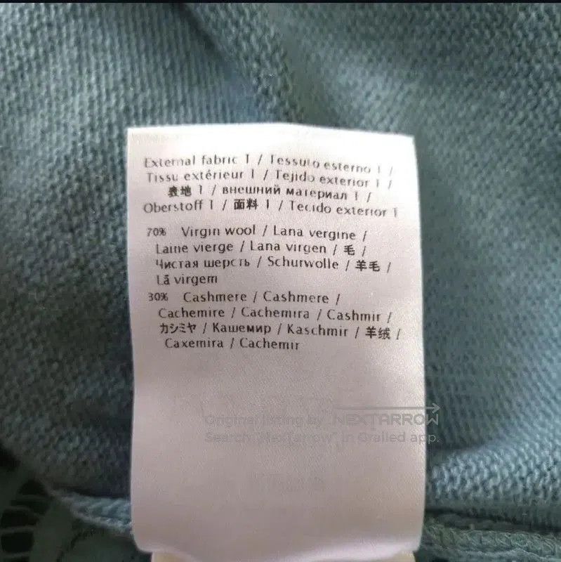 Valentino Valentino Light Blue Cashmere-Blend Long Sleeve Sweater . Size L / US 10 / IT 46 - 5 Thumbnail
