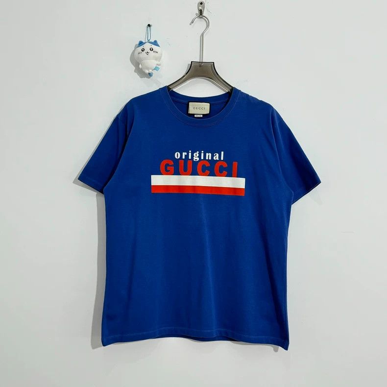 Gucci Gucci Blue, red and green logo short sleeves 2502-Nextarrow Size US M / EU 48-50 / 2 - 1 Thumbnail