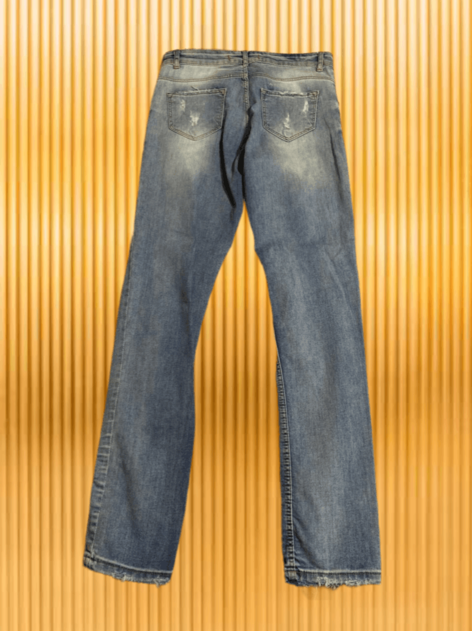 Vintage Vintage jeans flowers print crazy skinny pants Size US 28 / EU 44 - 1 Thumbnail