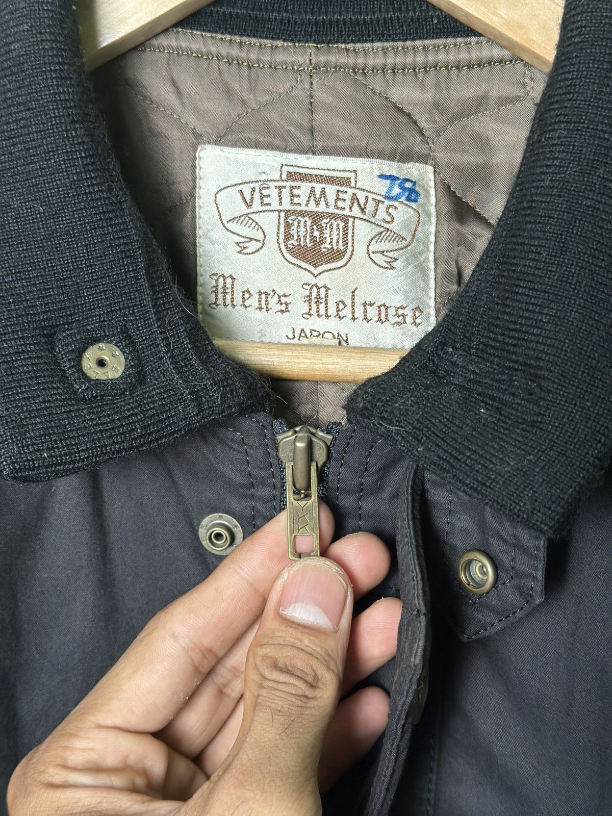 Beauty Beast × Japanese Brand Vintage Vetements Men Melrose Bomber Jacket Size US M / EU 48-50 / 2 - 9 Thumbnail