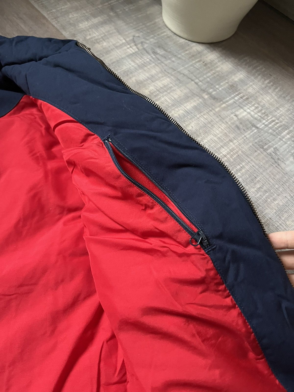 Nike × Vintage Nike Vintage Big Logo Nylon 90s Puffer Down Vest Y2K Drill Size US S / EU 44-46 / 1 - 7 Thumbnail
