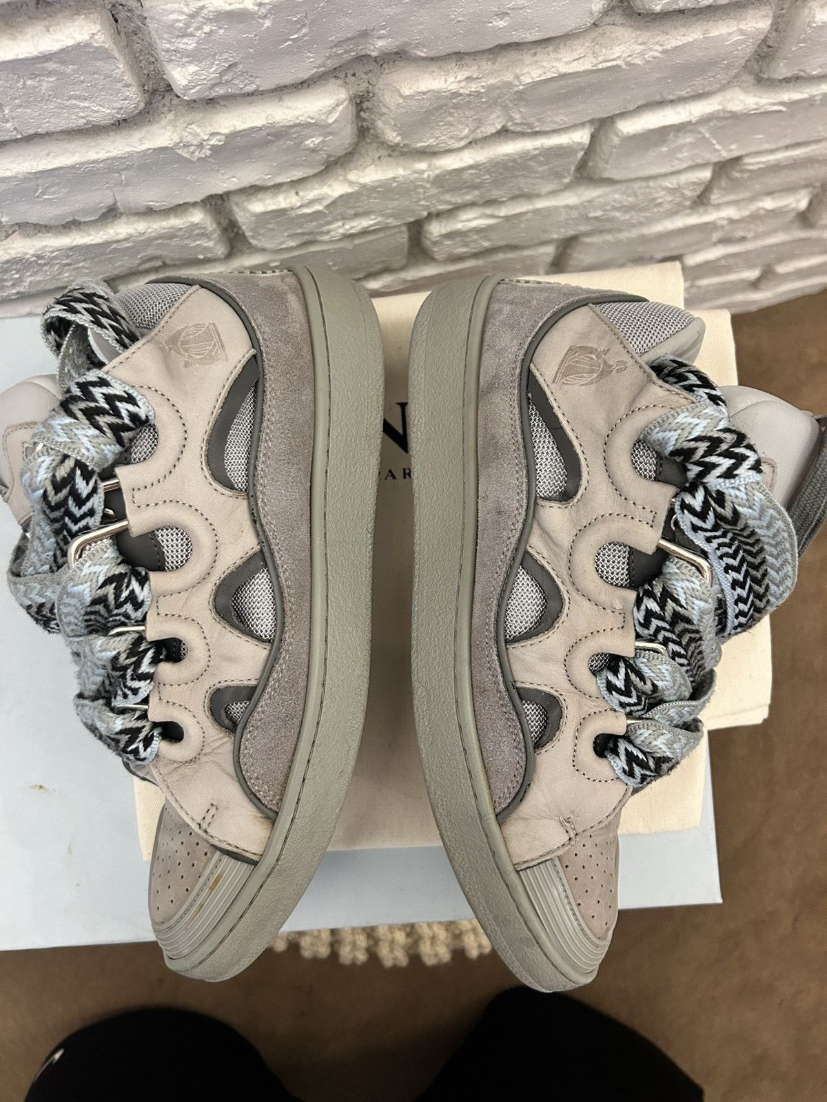 Lanvin Lanvin curb low top sneakers Size US 9.5 / EU 42-43 - 3 Thumbnail