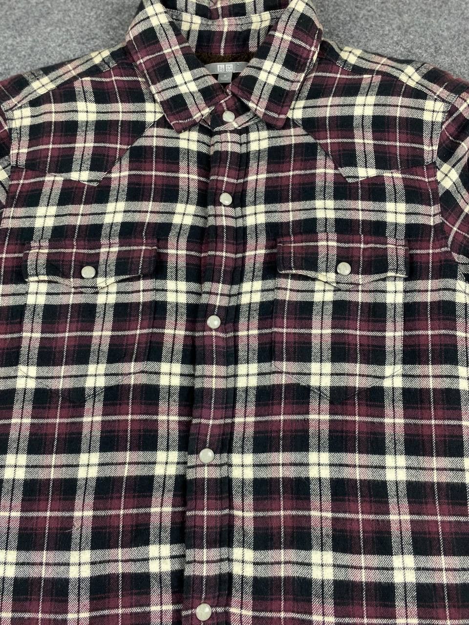 Japanese Brand uniqlo japanese brands flannel shirt sherpa lining Size US M / EU 48-50 / 2 - 3 Thumbnail