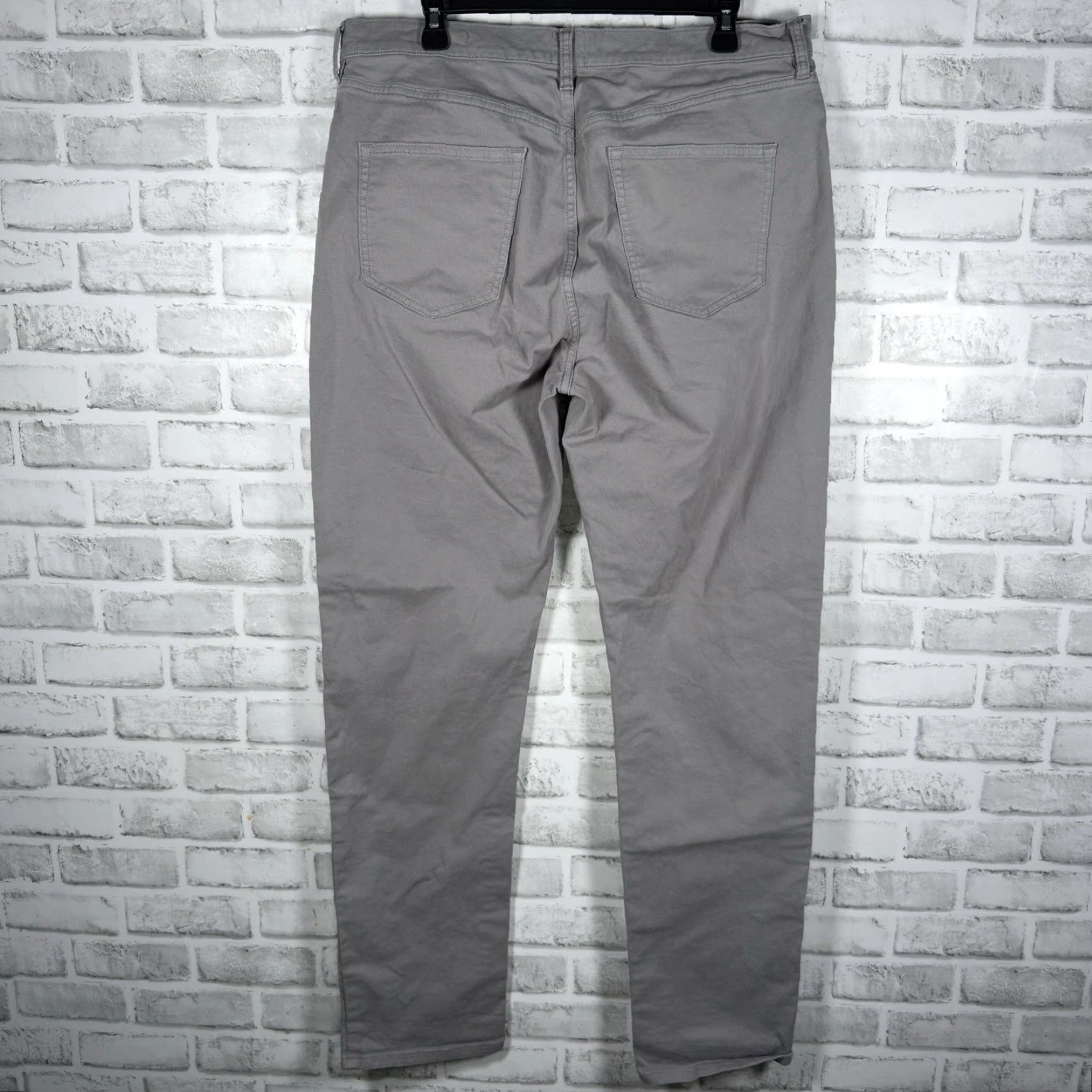 Flint And Tinder Flint And Tinder Pants Tapered Fit Gray Casual Mens 36x32 Chino Size US 36 / EU 52 - 4 Thumbnail