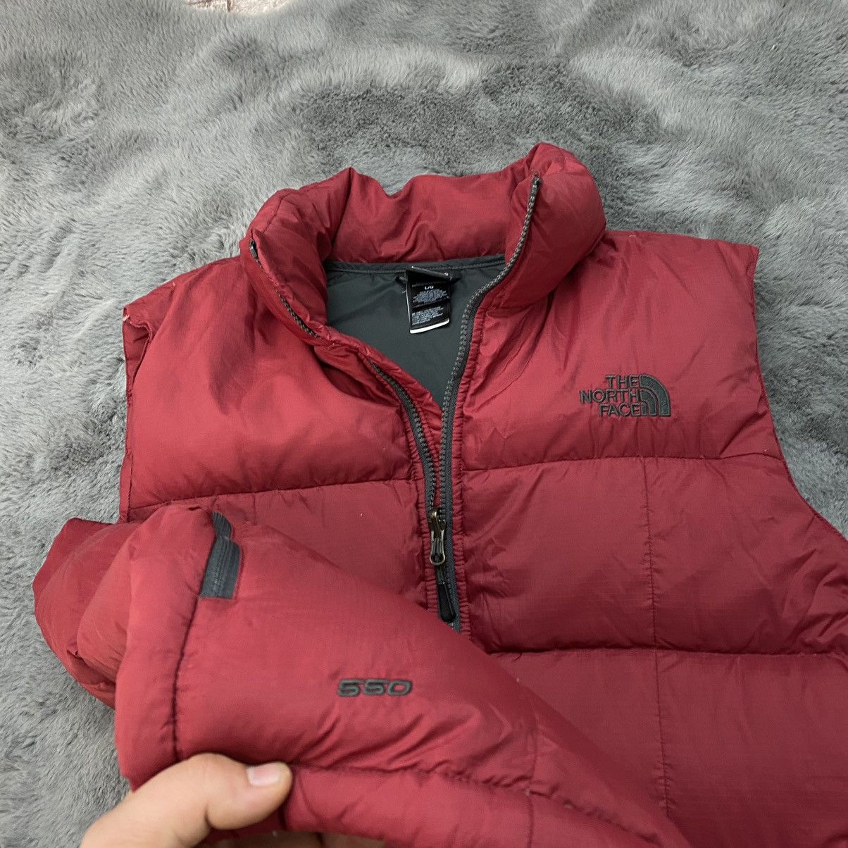 Japanese Brand × The North Face × Vintage Vintage The North Face 550 Goose Down Vest Jacket Size US L / EU 52-54 / 3 - 9 Thumbnail