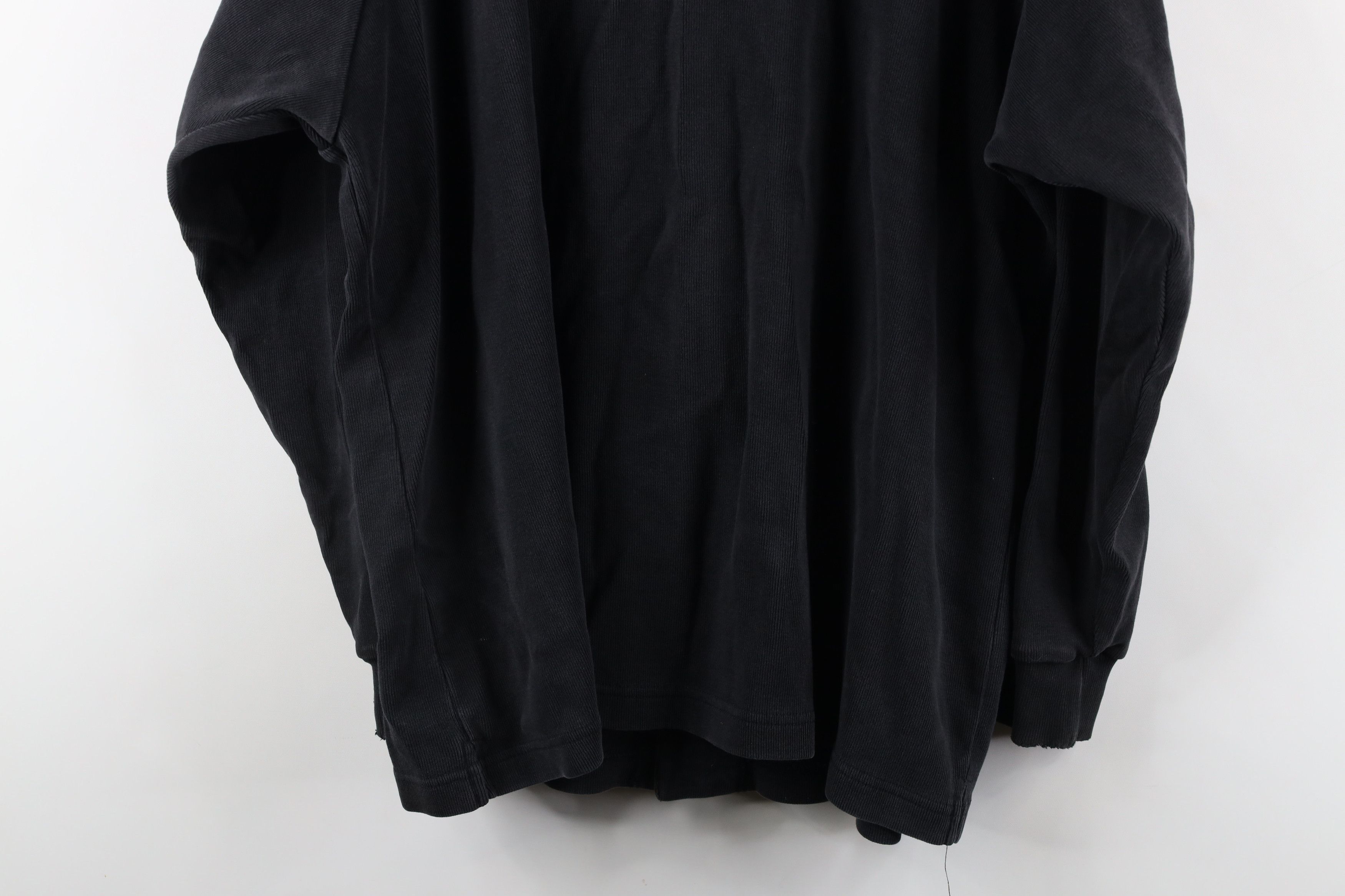Vintage Vintage 90s Streetwear Heavyweight Ribbed Knit Button Shirt Size US S / EU 44-46 / 1 - 13 Thumbnail