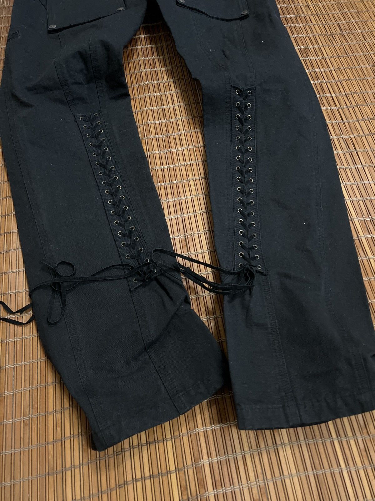 Other Les folies de pigalle black ultra low waist denim jeans Size 30" / US 8 / IT 44 - 2 Thumbnail