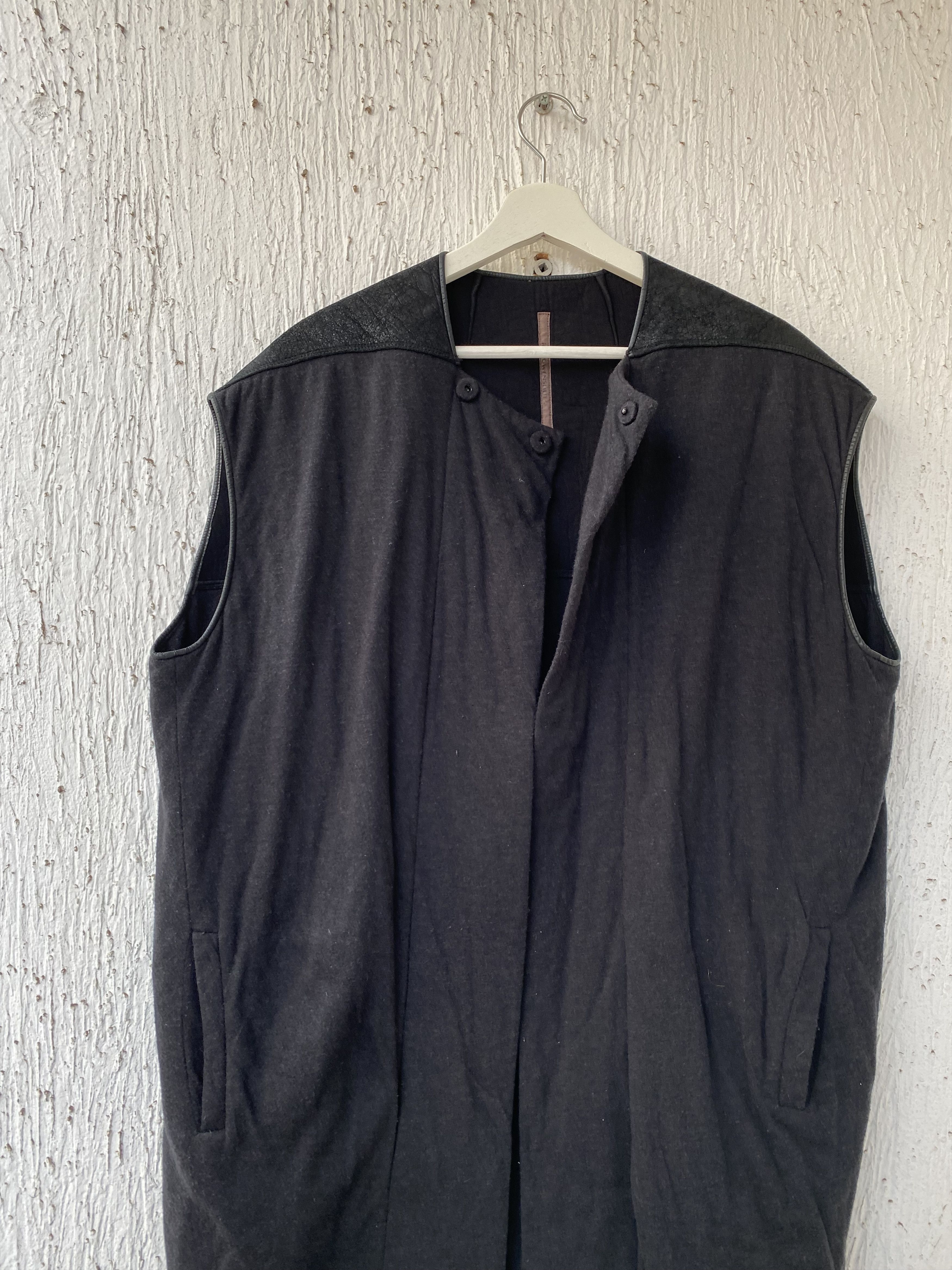 Rick Owens elongated vest Size US M / EU 48-50 / 2 - 3 Thumbnail