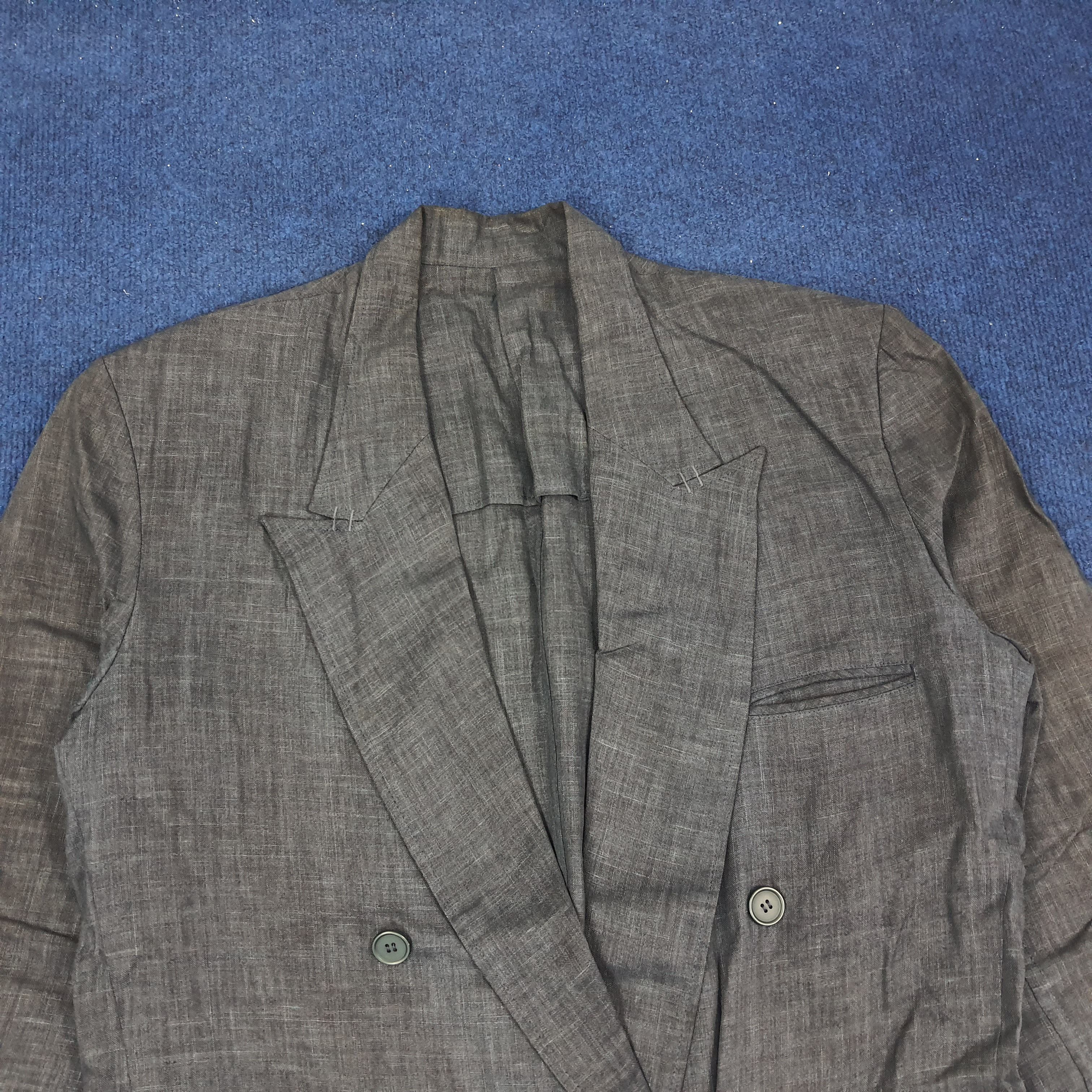 Japanese Brand × Vintage × Y's Vintage Y's Yohji Yamamoto Japan Designer Blazer C229N2 Size US L / EU 52-54 / 3 - 2 Thumbnail