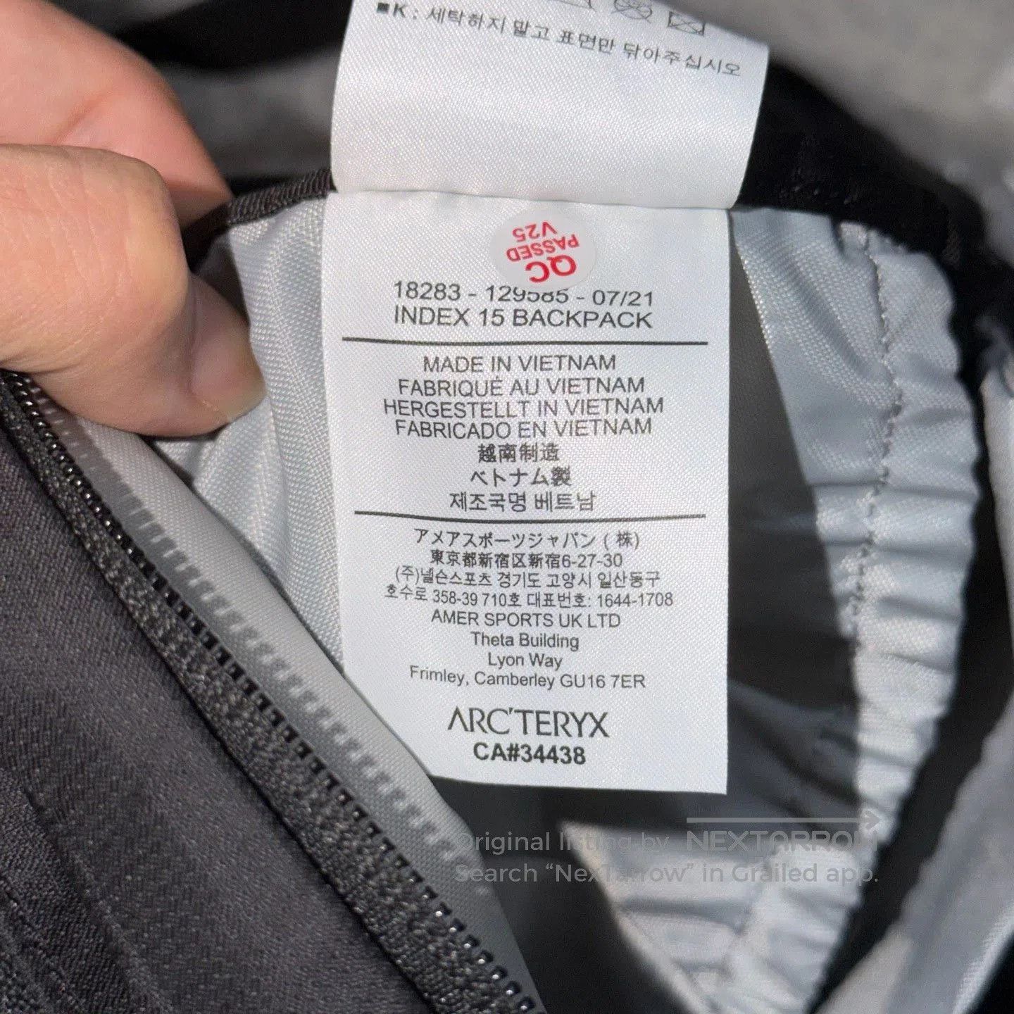 Arc'teryx Arcteryx Index 15 Backpack. Size ONE SIZE - 9 Thumbnail