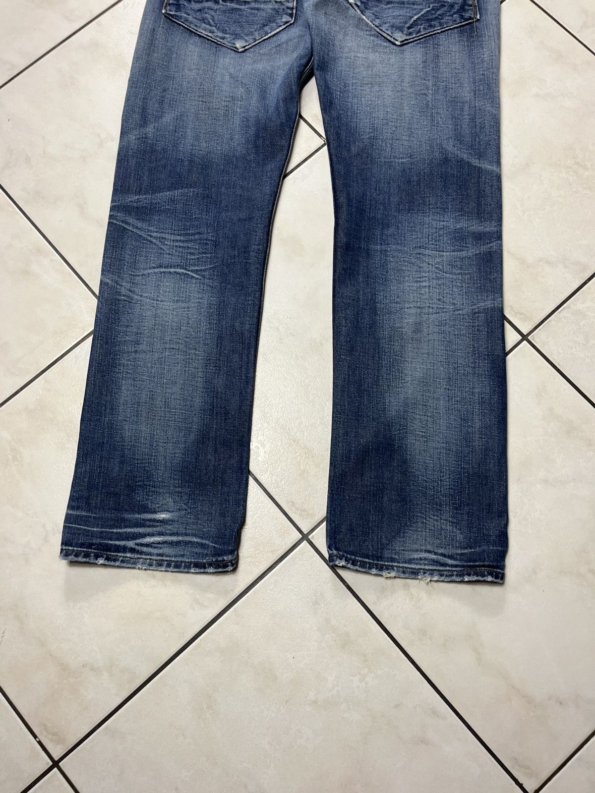 G-Star × If Six Was Nine × Le Grande Bleu (L.G.B.) Vintage G-Star Raw distressed y2k denim jeans rotor straight Size US 31 - 17 Thumbnail