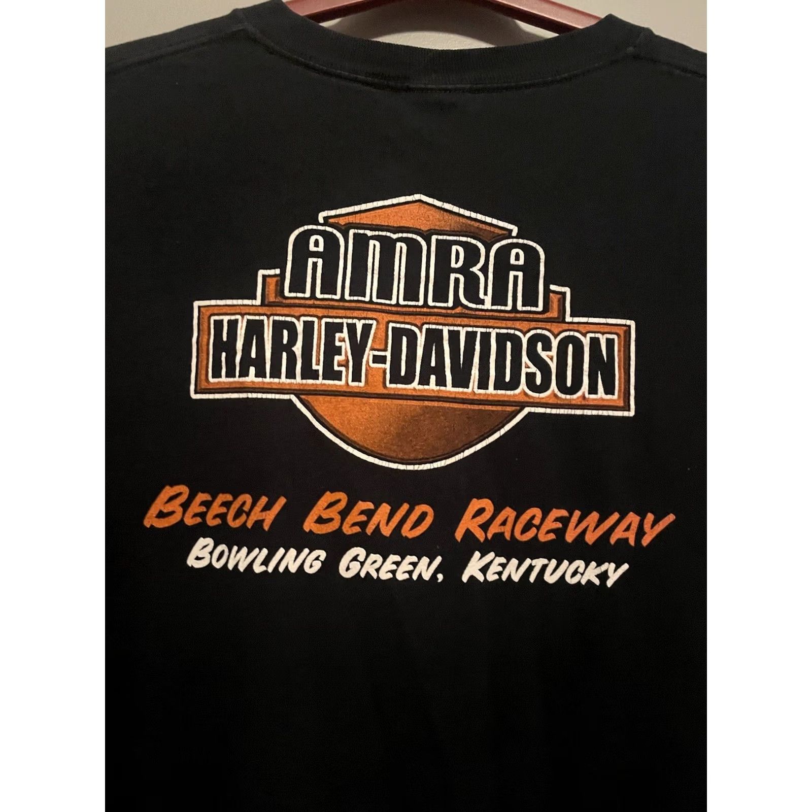 Harley Davidson Harley-Davidson T-Shirt 2XL Black Crew Neck Short Sleeve Logo Vintage Biker Retro American 2000s Size US XXL / EU 58 / 5 - 6 Thumbnail