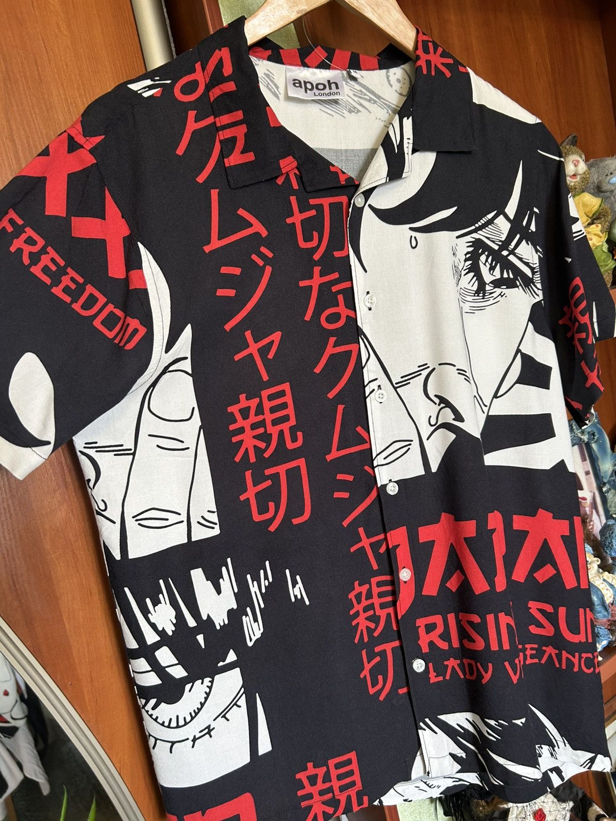 Anime Japan Rising Sun Lady Vengeance Anime Apoh London shirt Art Size US M / EU 48-50 / 2 - 4 Thumbnail