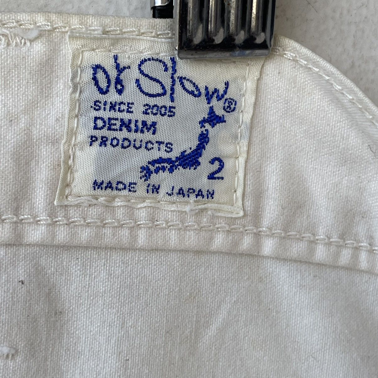 Orslow OrSlow Japan Painter Pants White Workwear French Work Pants Size US 30 / EU 46 - 14 Thumbnail