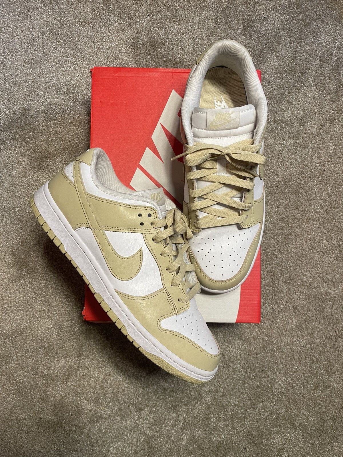 Nike Nike Dunk Low Retro “Team Gold” Size US 10 / EU 43 - 2 Thumbnail