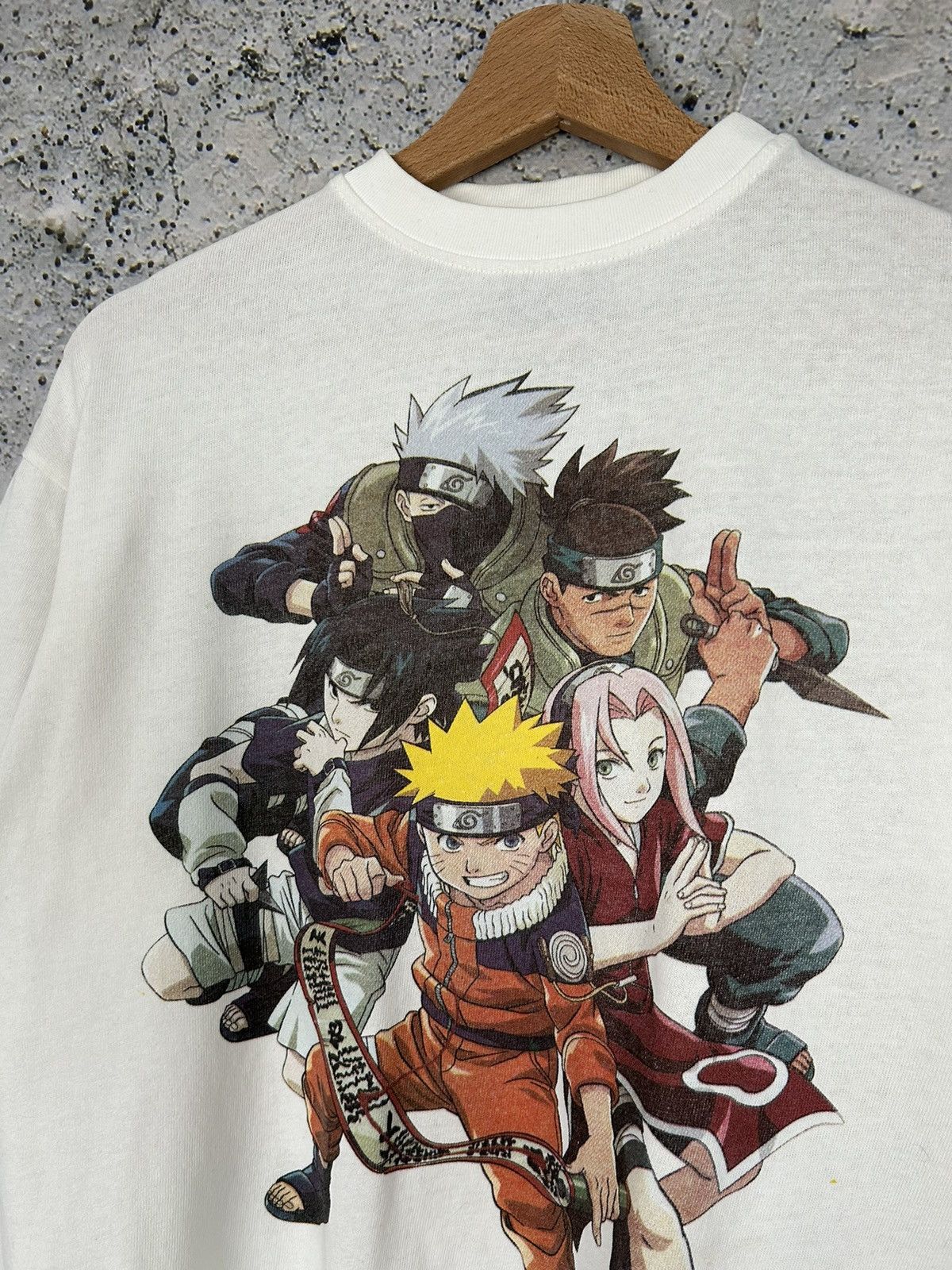 Anime Naruto Anime Graphic Tee Japanese Vintage Streetwear Size US S / EU 44-46 / 1 - 3 Thumbnail