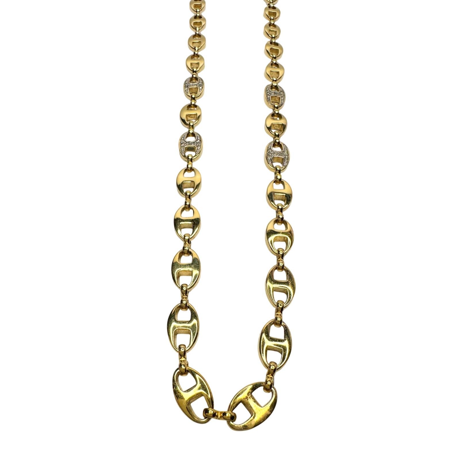Givenchy Givenchy Puffed Anchor Mariner 21" Chain Necklace Size ONE SIZE - 3 Thumbnail