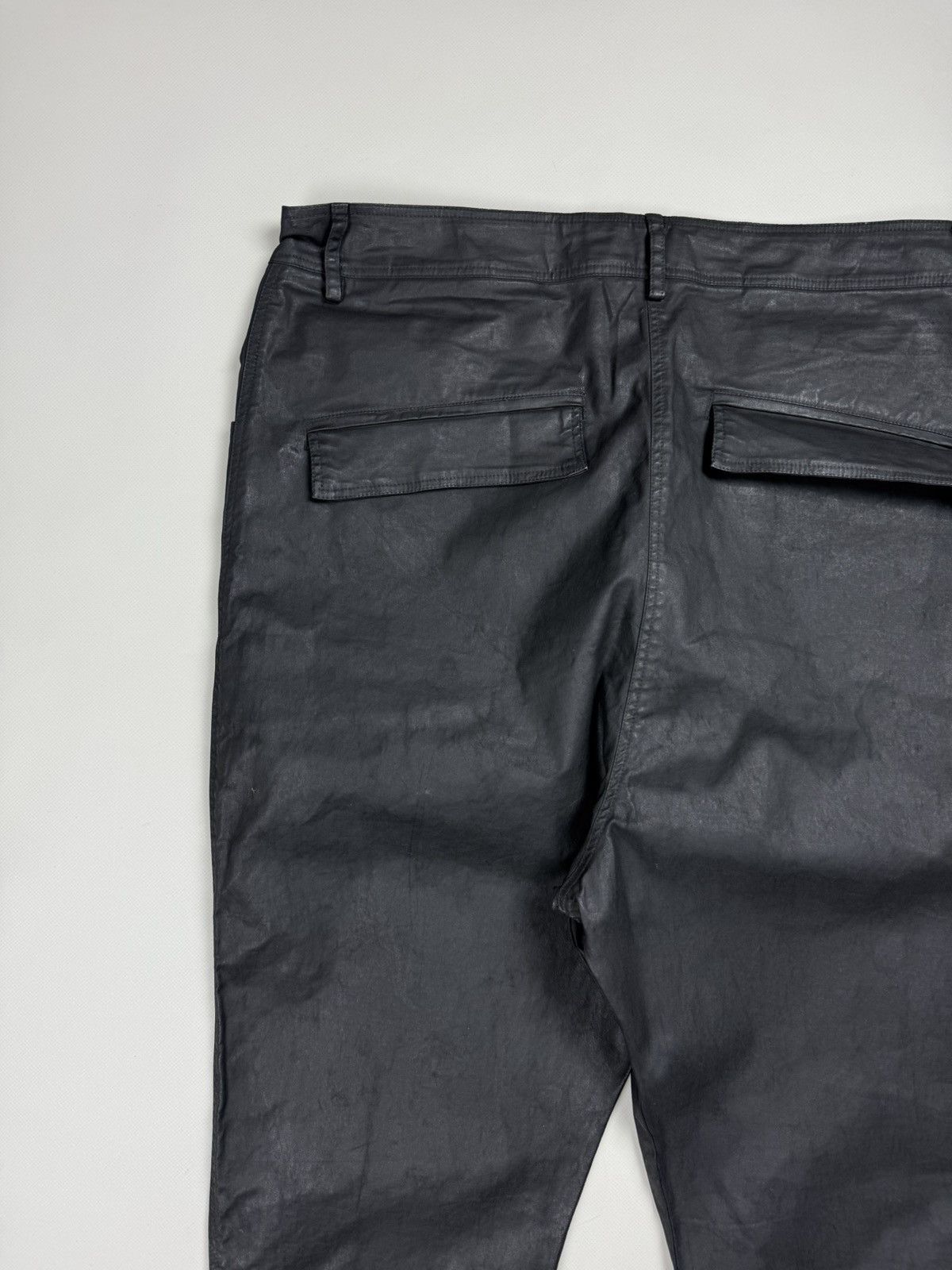 Rundholz BNWT! Rundholz Dip Coated Cotton Drop Crotch Pants Trousers Size 28" / US 6 / IT 42 - 24 Thumbnail