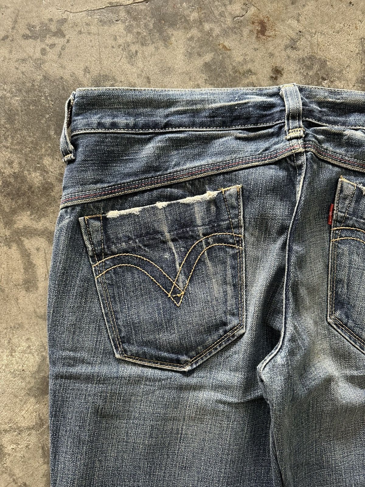 Levi's Levis Lady Style Mudwash Bootcut Flared Jeans Size 32" / US 10 / IT 46 - 13 Thumbnail
