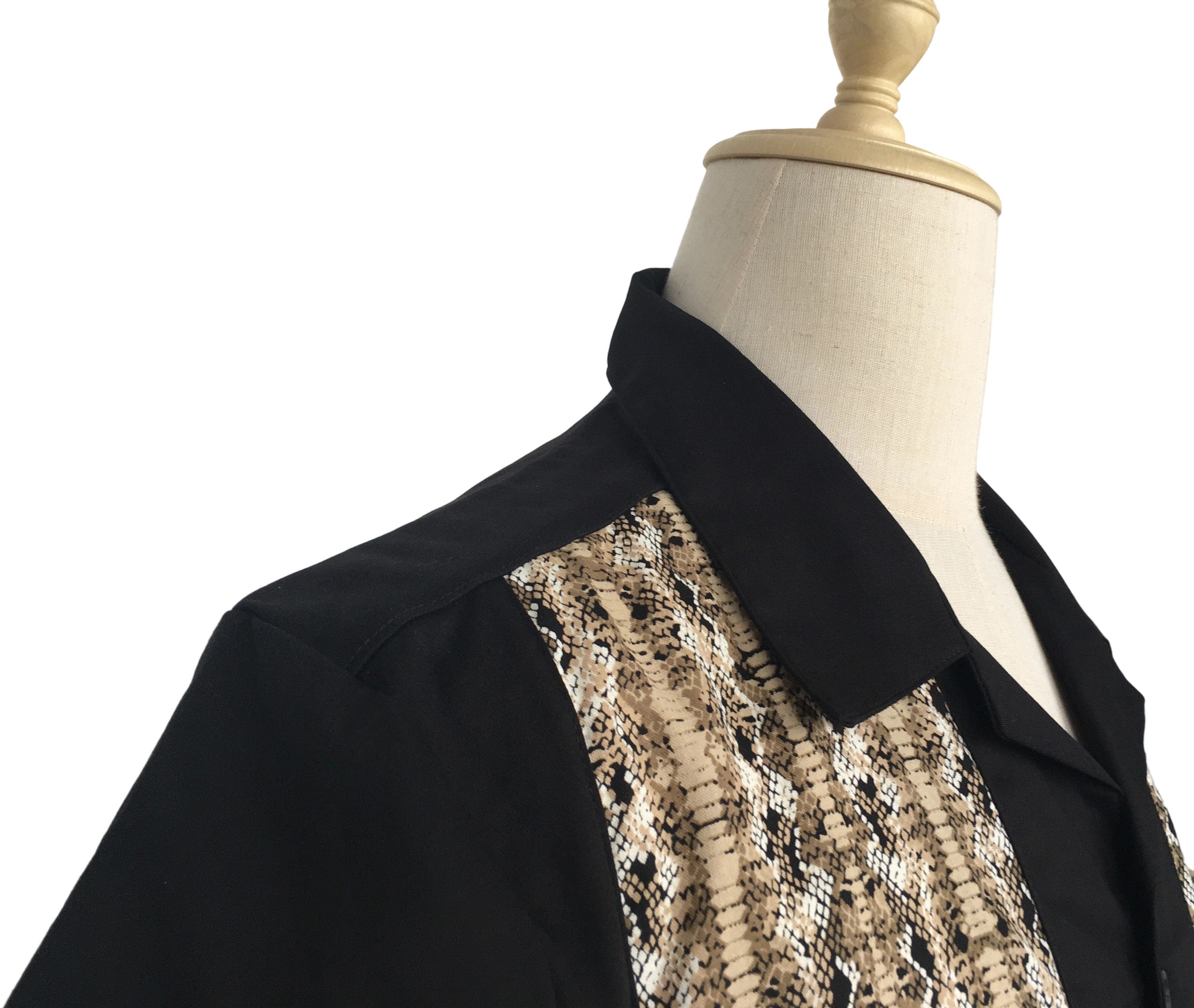 Other Bowling Shirts, Contrast Snake Pattern Size US XXL / EU 58 / 5 - 5 Thumbnail