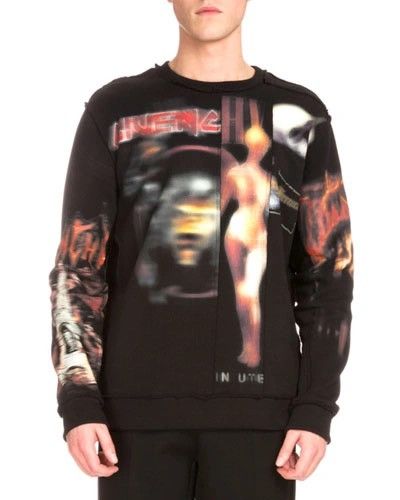 Givenchy Givenchy - Riccardo Tisci - Heavy Metal Logo Sweatshirt Size US S / EU 44-46 / 1 - 23 Thumbnail