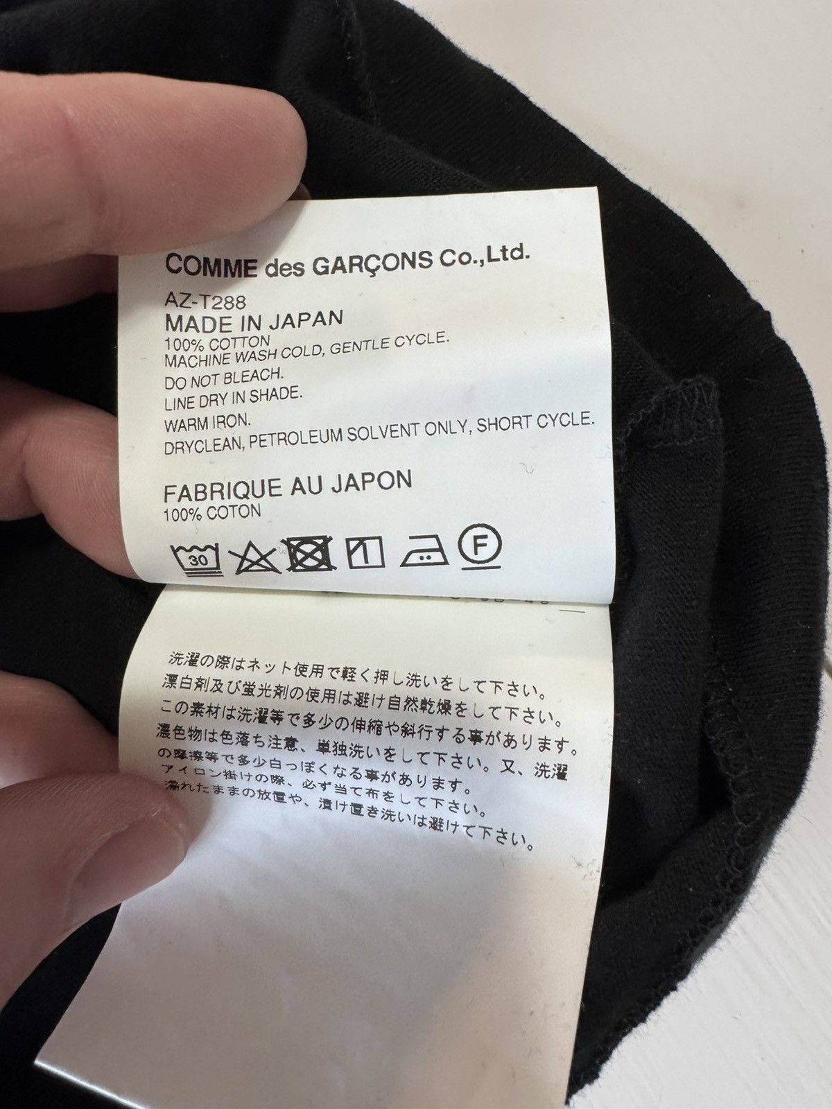 Comme des Garcons New never worn cdg double heart tee Size US XXL / EU 58 / 5 - 4 Thumbnail