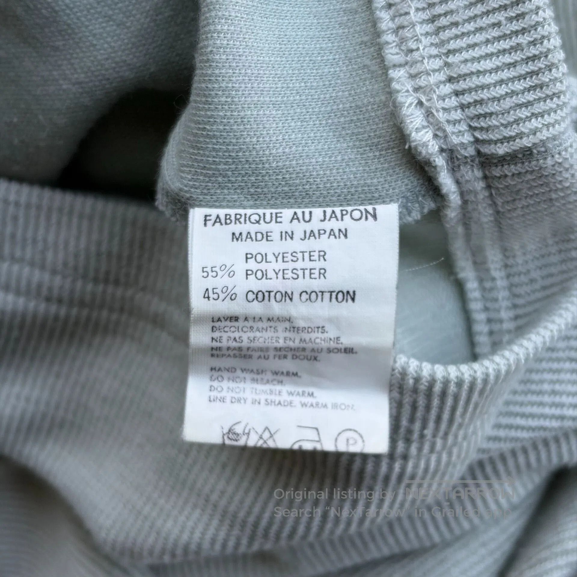 Y's for Men 90s Yohji Yamamoto Half-Zip T-Shirt. Size US M / EU 48-50 / 2 - 7 Thumbnail