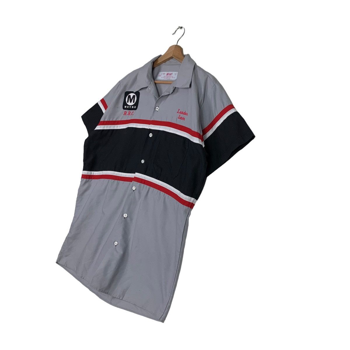Red Kap RED KAP Made In Usa Colorblock Work Shirt #0354-C16 Size US L / EU 52-54 / 3 - 2 Thumbnail