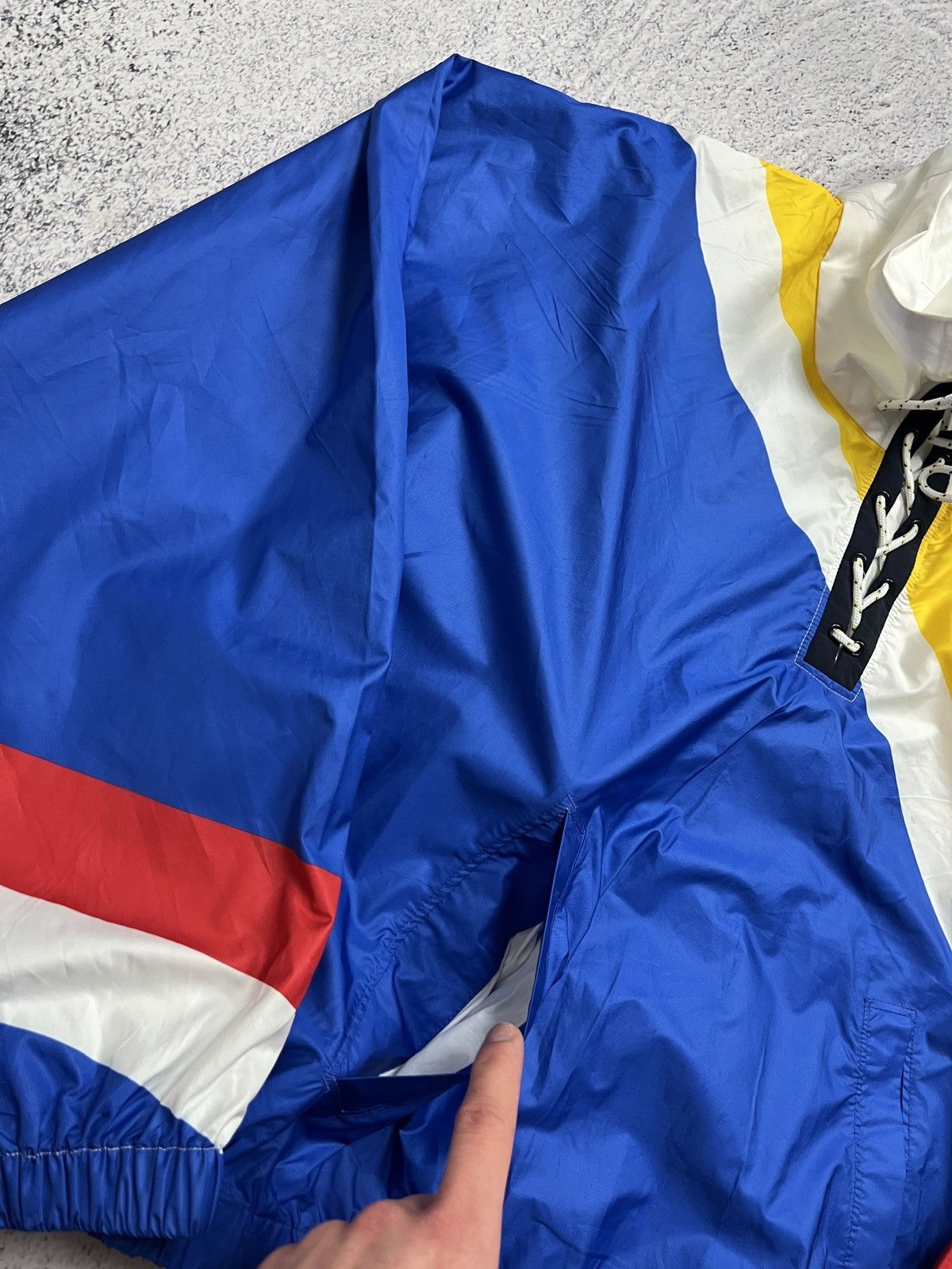 Polo Ralph Lauren Polo Ralph Lauren Windbreaker Anorak Jacket Multicolor Rare Size US L / EU 52-54 / 3 - 8 Thumbnail