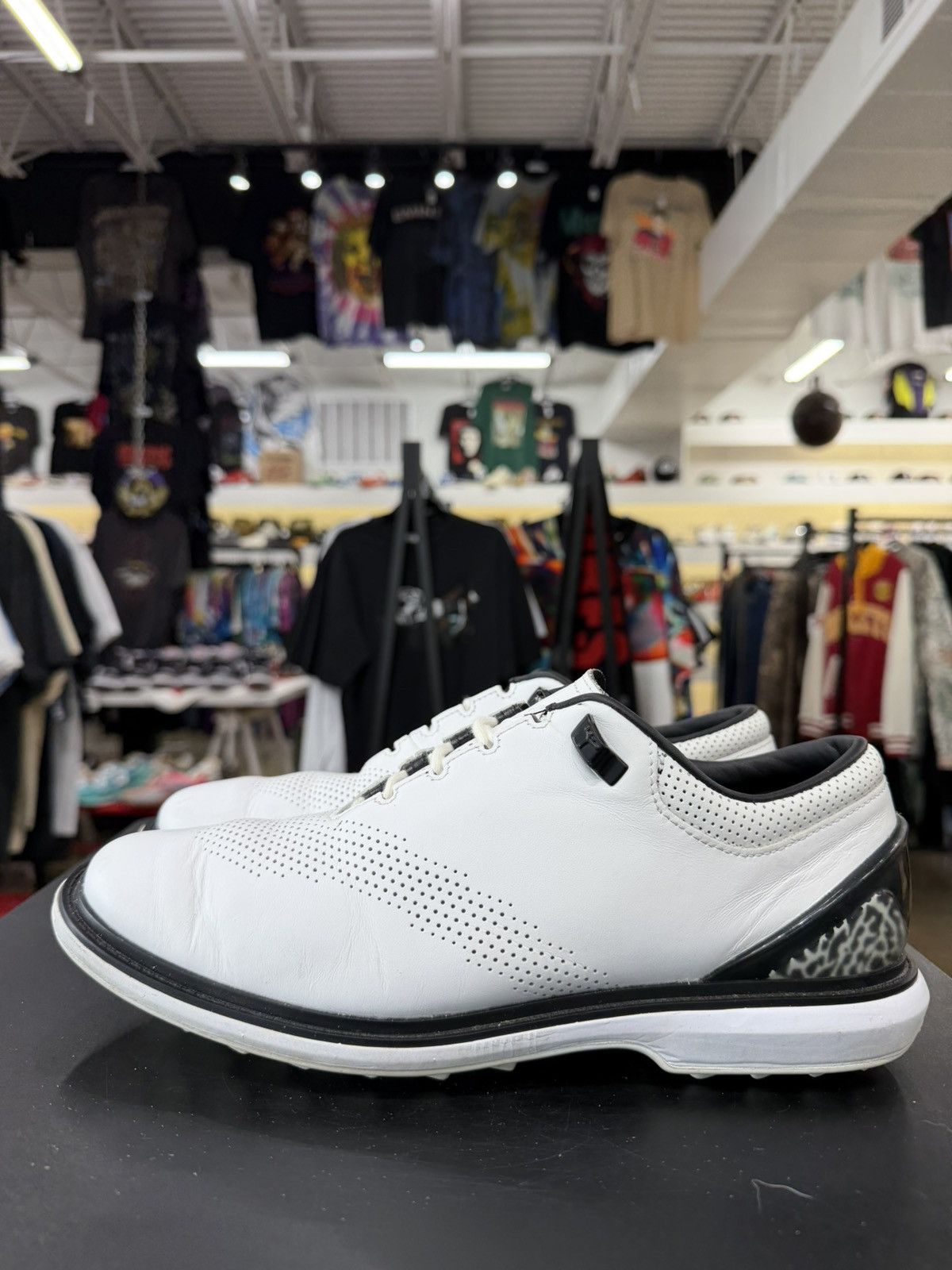 Jordan Brand Jordan ADG 4 Golf White Black Size 8.5 (2023) Size US 8.5 / EU 41-42 - 7 Thumbnail